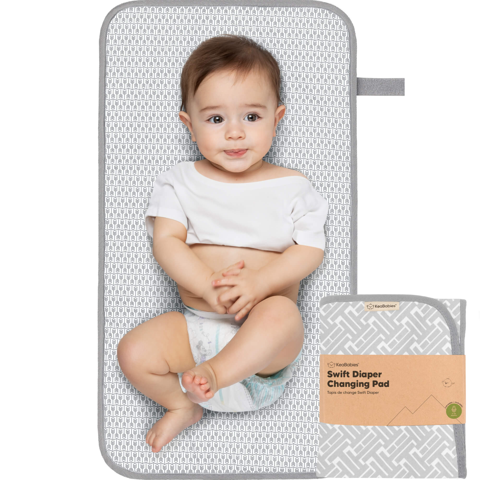 Shop SWIFT Portable & Waterproof Diaper Changing Pad KeaBabies
