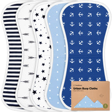 Load image into Gallery viewer, Urban Burp Cloths (Adventurer)