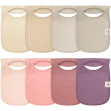 Load image into Gallery viewer, 8-Pack Hallo Drool Bibs (Dahlia)