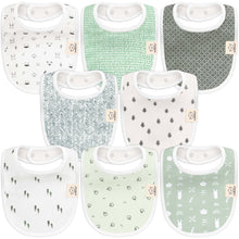Load image into Gallery viewer, 8-Pack Urban Drool Bibs