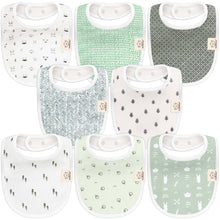 Load image into Gallery viewer, 8-Pack Urban Drool Bibs