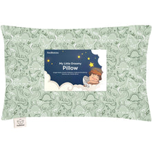Load image into Gallery viewer, Toddler Pillow with Pillowcase (DinoDood)