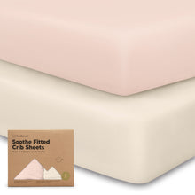 Load image into Gallery viewer, Soothe Fitted Crib Sheet