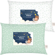 Load image into Gallery viewer, 2-Pack Toddler Pillows Without Pillowcase (DinoLand)