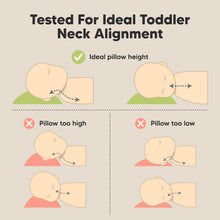 Load image into Gallery viewer, Jumbo Toddler Pillow with Pillowcase (Soft White)