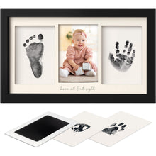 Load image into Gallery viewer, Duo Clean Touch Inkless Hand & Footprint Frame Kit (Onyx Black)