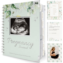 Load image into Gallery viewer, Inspire Pregnancy Journal (Sage)