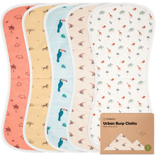 Load image into Gallery viewer, Urban Burp Cloths (Wildscape)