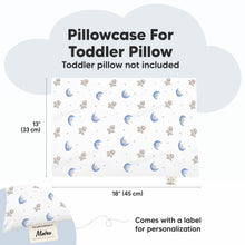 Load image into Gallery viewer, Printed Toddler Pillowcase 13X18" (Space Drift)