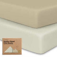 Load image into Gallery viewer, Soothe Fitted Crib Sheet