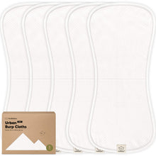 Load image into Gallery viewer, 5-Pack Urban Quin Burp Cloths