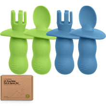 Load image into Gallery viewer, 2-Sets Lil’ Prep Baby Fork & Spoon