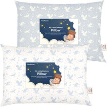 Load image into Gallery viewer, 2-Pack Toddler Pillows Without Pillowcase (Dragons)