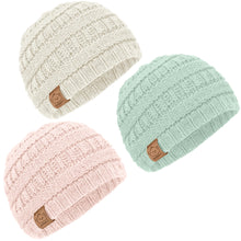 Load image into Gallery viewer, 3-Pack Warmzy Baby Beanies