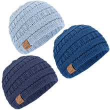 Load image into Gallery viewer, 3-Pack Warmzy Baby Beanies