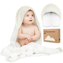Load image into Gallery viewer, Luxe Baby Hooded Towel