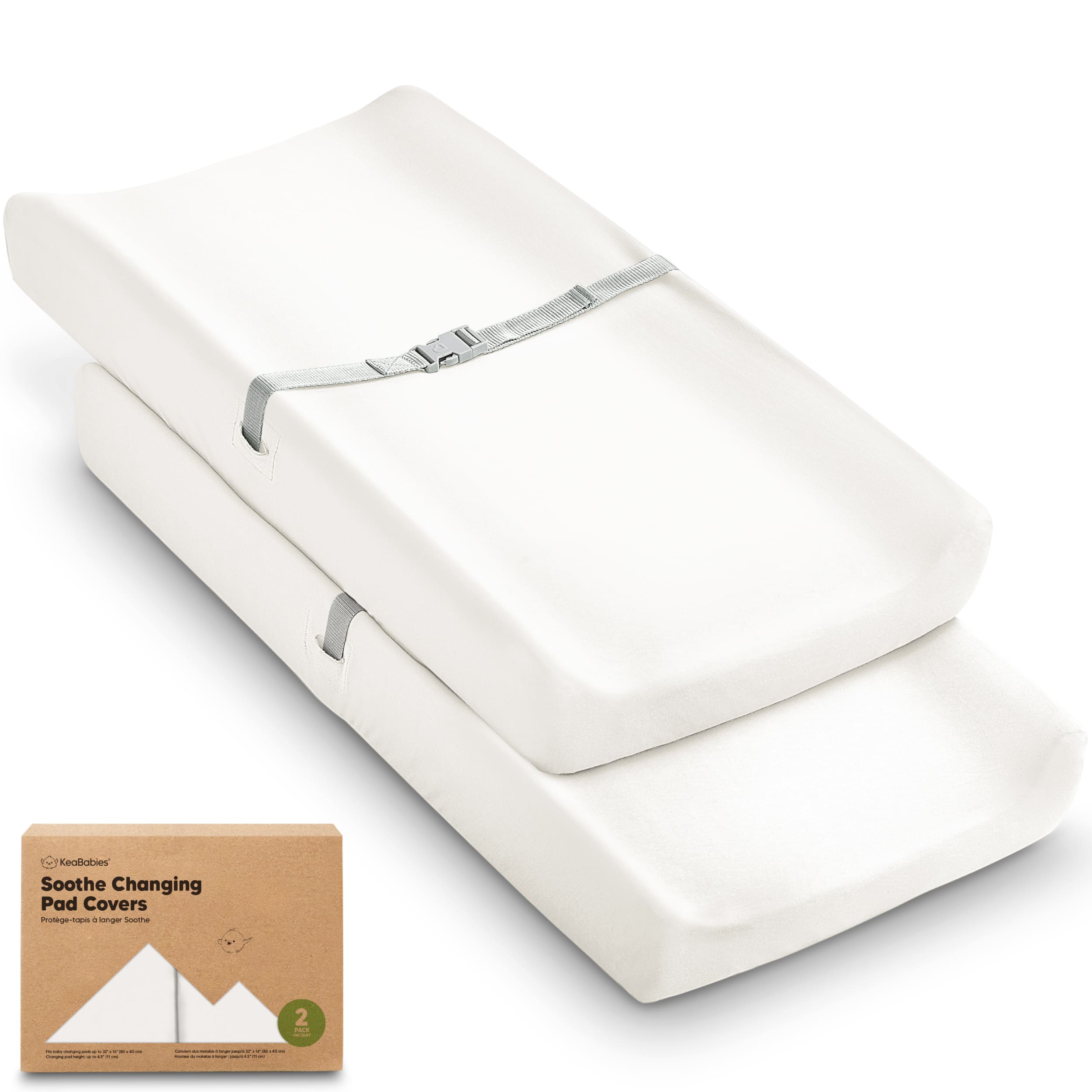 Soothe Changing Pad Covers KeaBabies