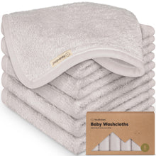 Load image into Gallery viewer, Deluxe Baby Washcloths (Heather)