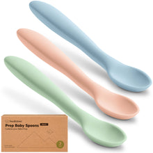 Load image into Gallery viewer, 3-Pack Prep Baby Spoons (Mellow)
