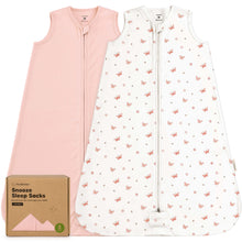 Load image into Gallery viewer, 2-Pack Snooze Sleep Sacks (Butterflies)