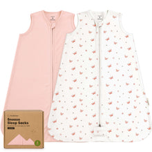 Load image into Gallery viewer, 2-Pack Snooze Sleep Sacks (Butterflies)
