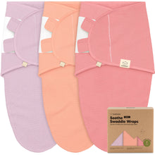 Load image into Gallery viewer, 3-Pack Soothe (Wren) Swaddle Wraps