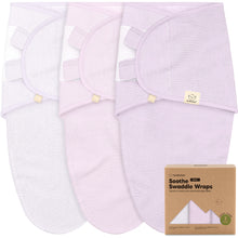 Load image into Gallery viewer, 3-Pack Soothe (Wren) Swaddle Wraps