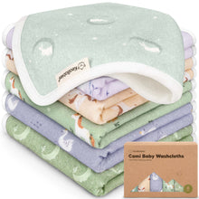 Load image into Gallery viewer, 6-Pack Cami Baby Washcloths