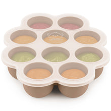 Load image into Gallery viewer, Prep Silicone Baby Food Tray (Chai Latte)
