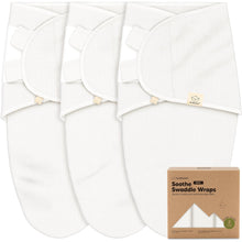 Load image into Gallery viewer, 3-Pack Soothe (Wren) Swaddle Wraps