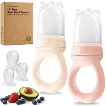 Load image into Gallery viewer, 2-Pack Lil’ Prep Baby Food Feeders