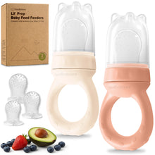 Load image into Gallery viewer, 2-Pack Lil’Prep Baby Feeders (Roseate)