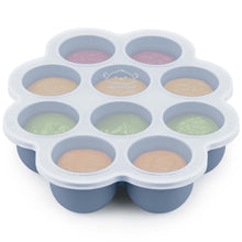 Load image into Gallery viewer, Prep Silicone Baby Food Tray (Slate)