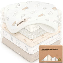 Load image into Gallery viewer, 6-Pack Cami Baby Washcloths