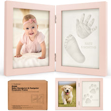 Load image into Gallery viewer, Rune Hand & Footprint Keepsake Frame