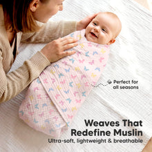 Load image into Gallery viewer, Weaves that redefine muslin - ultra soft, lightweight and breathable (perfect for all seasons)