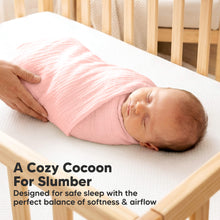 Load image into Gallery viewer, A cozy cocoon for slumber - designed for safe sleep with the perfect balance of softness and airflow.