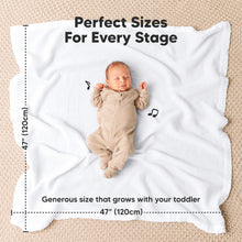 Load image into Gallery viewer, Perfect sizes for every stage - sized at 47inches height and 47inches wide (generous size that grows with your toddler)