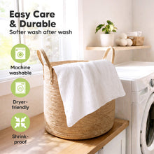 Load image into Gallery viewer, Easy Care & Durable
Softer wash after wash
Machine washable
Dryer-friendly
Shrink-proof