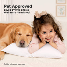 Load image into Gallery viewer, Pet Approved
Loved by little ones & their furry friends too!
Toddler pillow sold separately