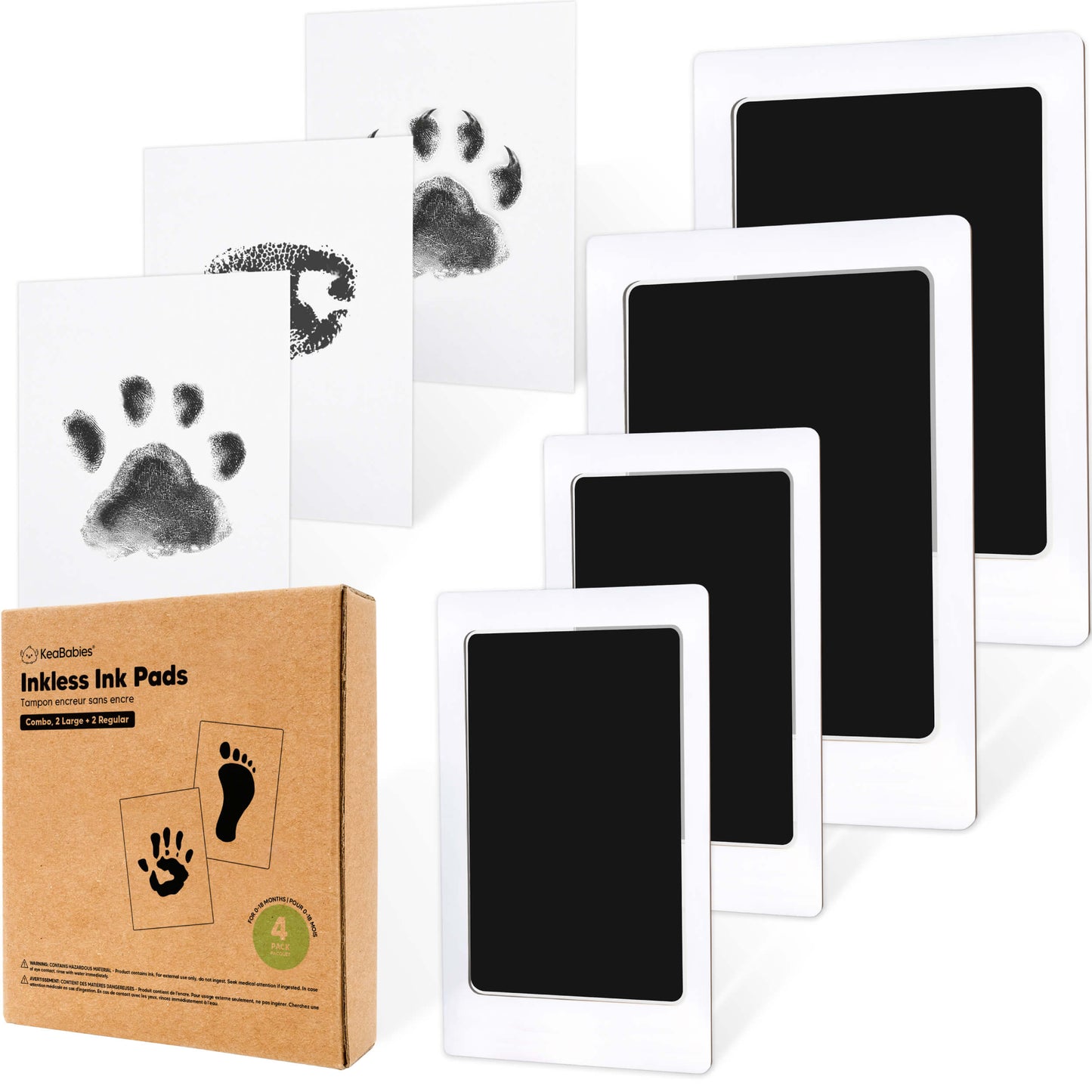4-Pack Inkless Ink Pads 32904814723258