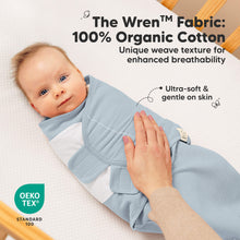 Load image into Gallery viewer, The Wren Fabric: 100% Organic Cotton
Unique weave texture for enhanced breathability
Ultra-soft & gentle on skin
OEKO TEX STANDARD 100