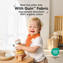 Load image into Gallery viewer, Meet the softer side with Quin™ Fabric, impressively absorbent, 100% organic cotton.