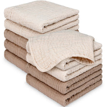 Load image into Gallery viewer, Lyra Muslin Baby Washcloths