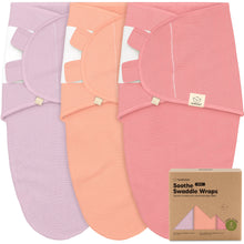 Load image into Gallery viewer, 3-Pack Soothe (Wren) Swaddle Wraps