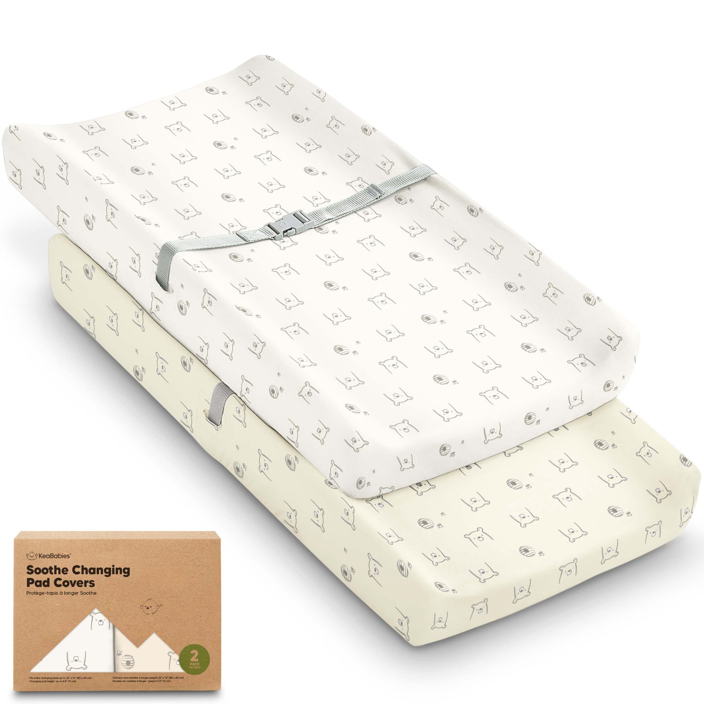 2-Pack Soothe Changing Pad Covers 32661815722170