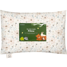 Load image into Gallery viewer, Cuddly Toddler Pillow with Pillowcase