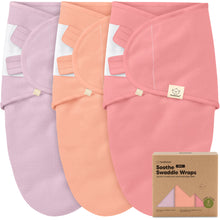 Load image into Gallery viewer, 3-Pack Soothe (Wren) Swaddle Wraps
