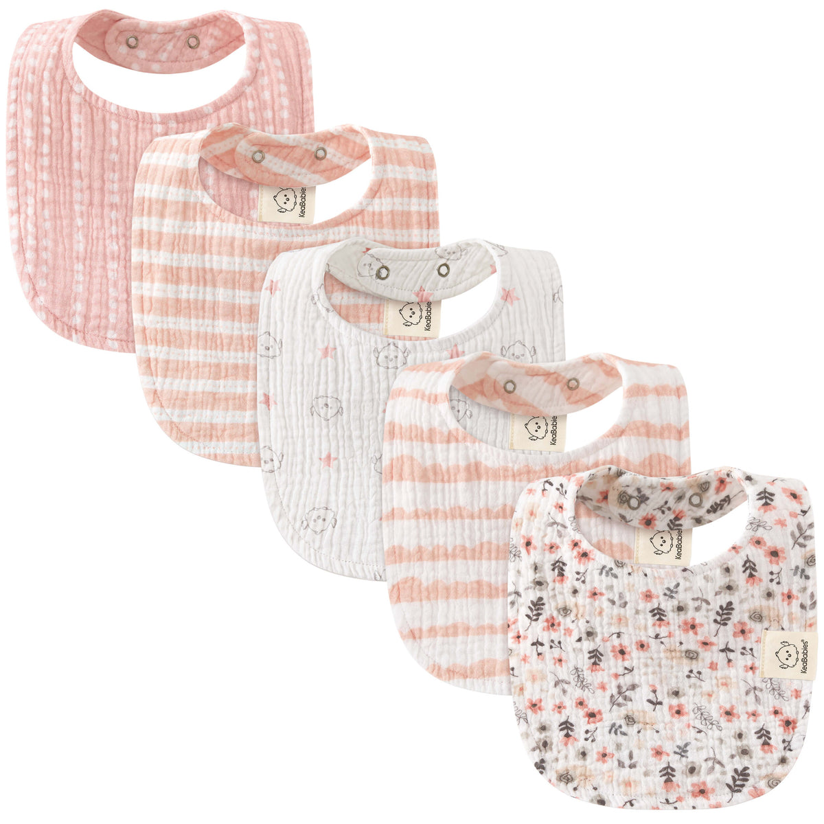 Lyra Muslin Drool Bibs 34310458998970