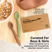 Load image into Gallery viewer, 3-Pack Prep Baby Spoons (Desert)
